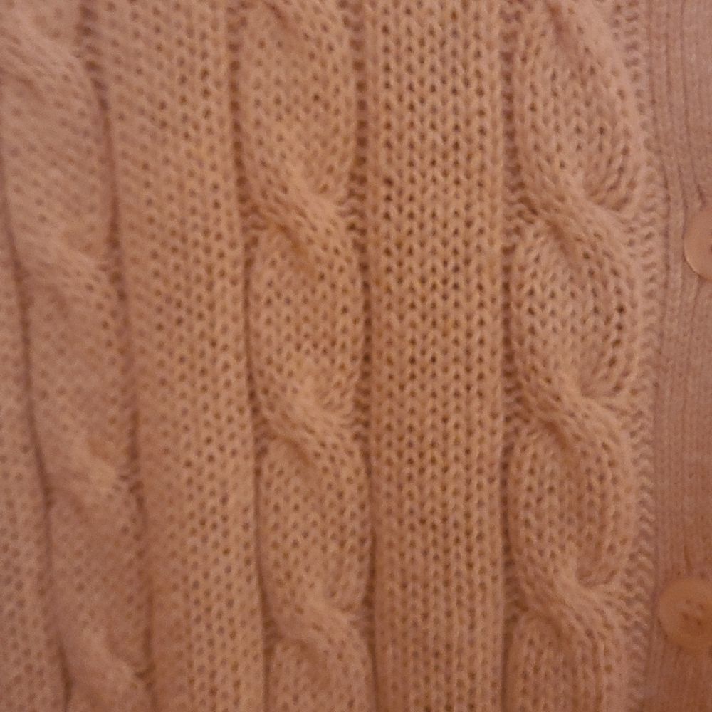 Large Northern Isles Cardigan Cable Knit Sweater - Picture 5 of 5